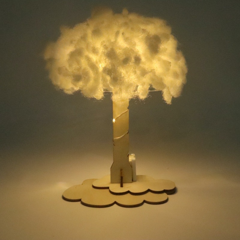 DIY Cloud Lamp Science Experim - огляд і ціна Science Project Toys Making