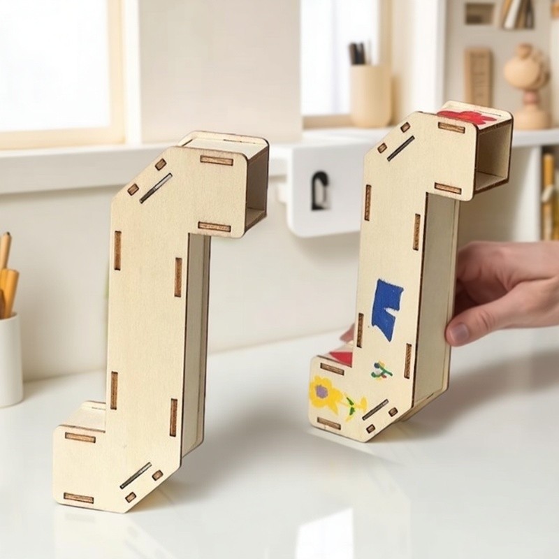 DIY Wooden Periscope Making Ki - огляд і ціна Science Project Toys Making
