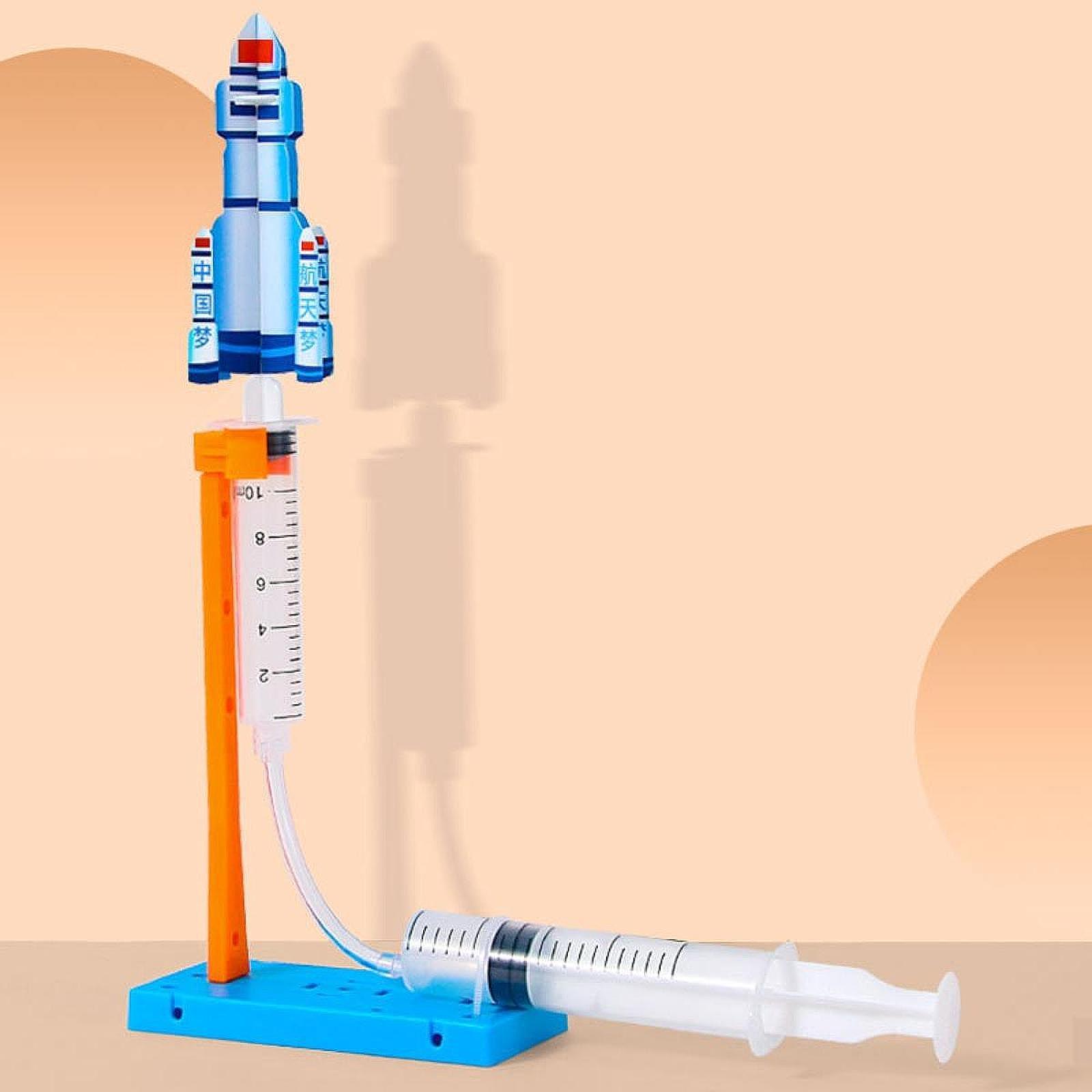 DIY Making Rocket Model Toy 3D - огляд і ціна Science Project Toys Making